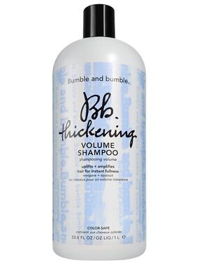 Bumble and Bumble Thickening Volume Shampoo, 1 Liter MSRP $105 *NEW & SEALED*